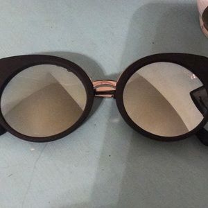 Quay Australia matte black sunglasses